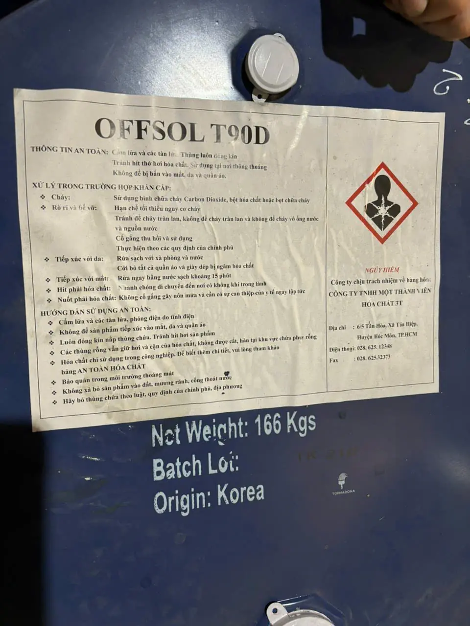 OFFSOL T90D (Fluid D150S)
