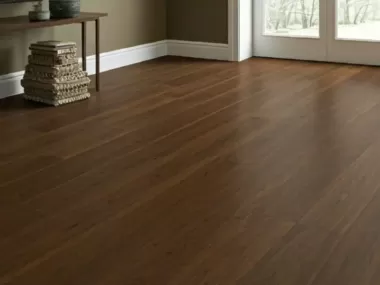 Sàn Gỗ Camxe lên màu walnut(óc chó)